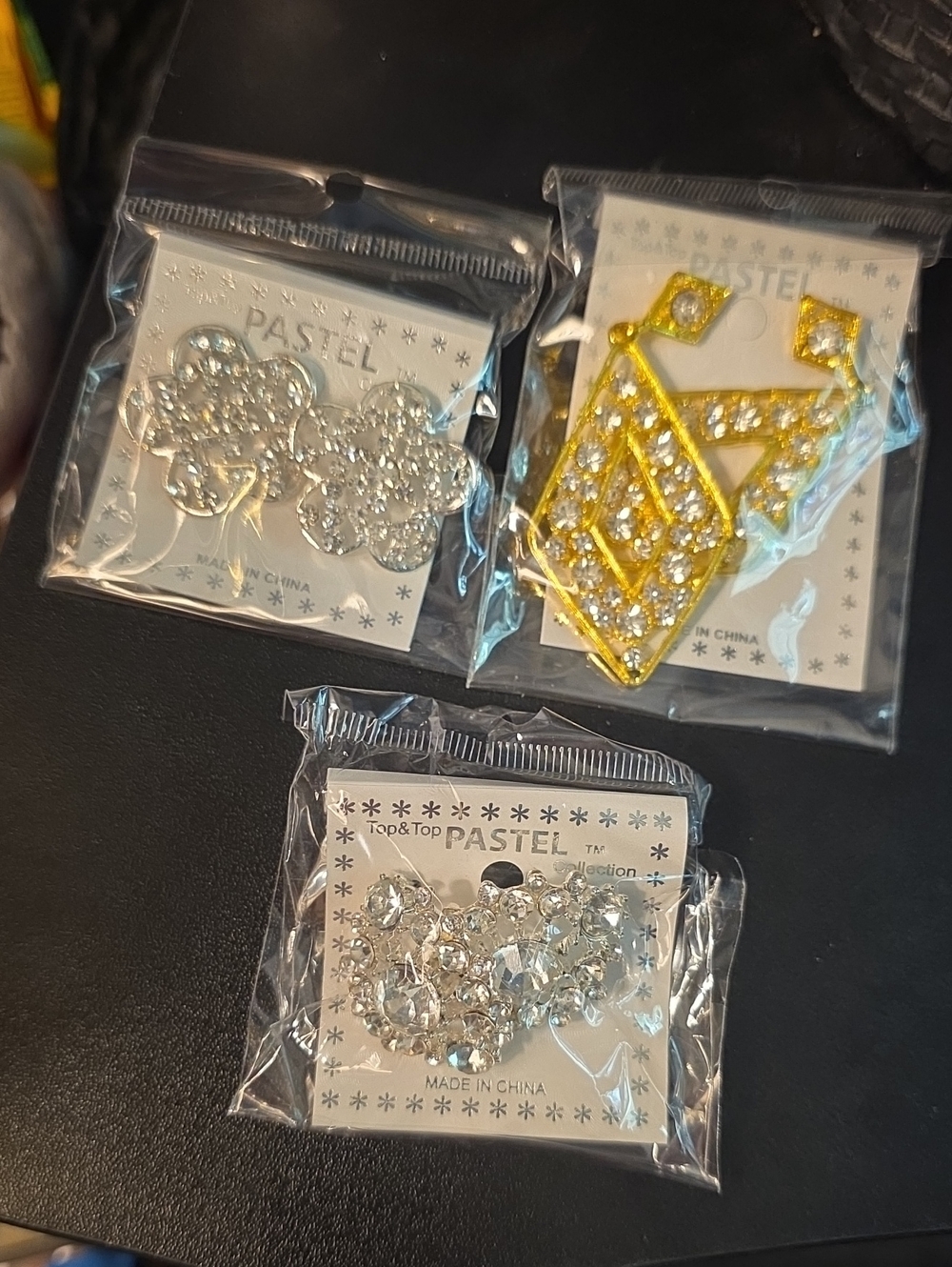 3 Pairs Fashion Earrings